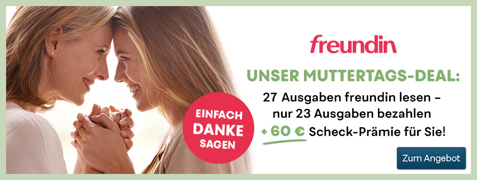 freundin - Muttertags-Deal