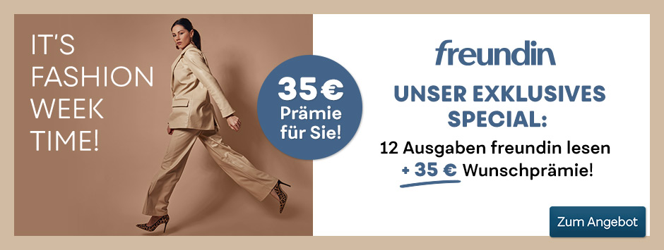 freundin - halbjahresabo lesen oder verschenken