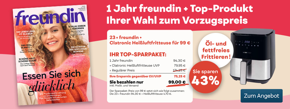 freundin - 1 Jahr freundin + Top Produkt