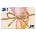 30 € dm-Gutschein 