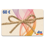 60 € dm-Gutschein 
