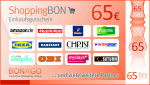 65 € ShoppingBon